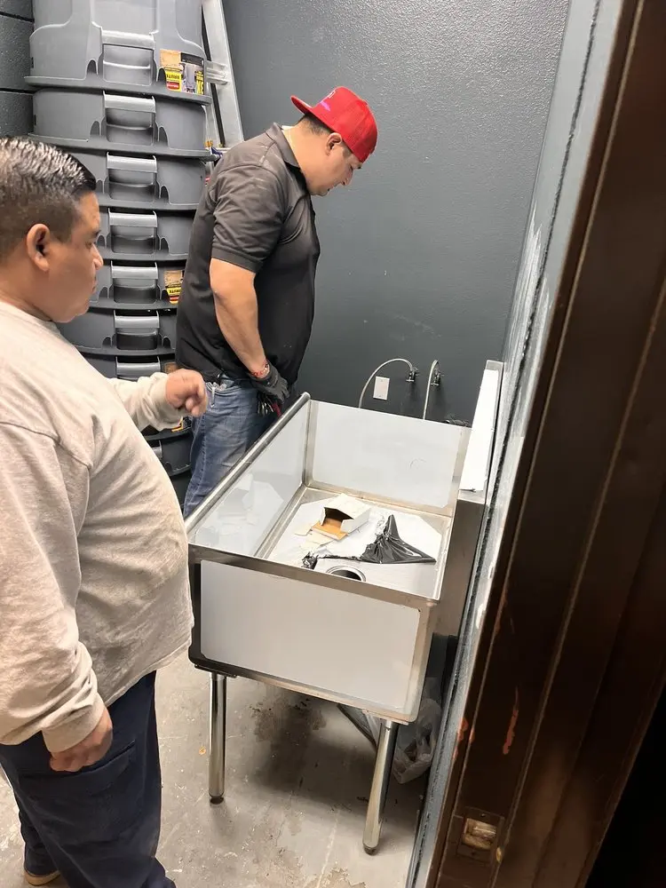 Commercial plumbing and sink installation in McCarran Boulevard - Probasco Way